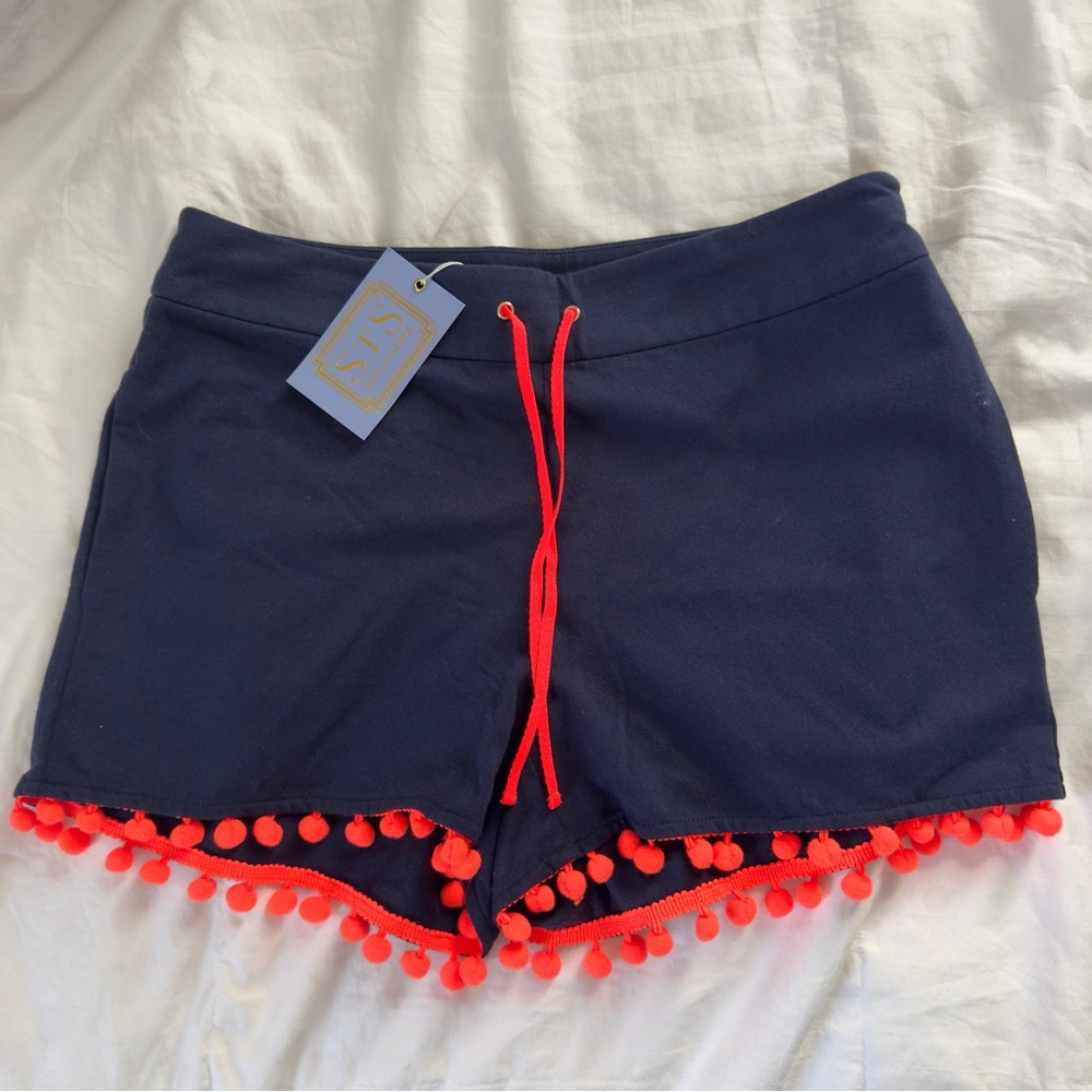 NWT Sail to Sable Navy Blue Shorts